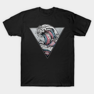 Transgender Ocean Wave T-Shirt